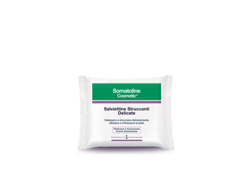 SOMATOLINE COSMETIC SALVIETTINE STRUCCANTI DELICATE 20PZ