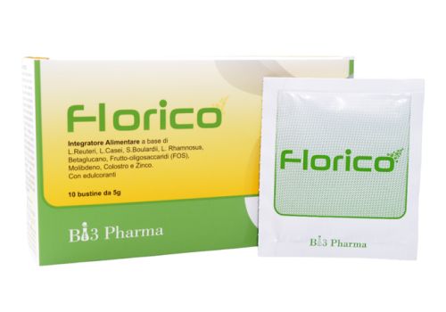 Florico integratore per la flora batterica intestinale 10 bustine