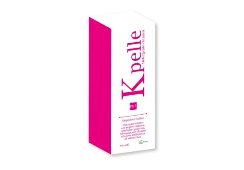 Kpelle detergente cutaneo pH5 azione antibatterica ed antimicotica 500ml