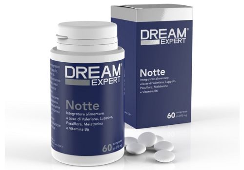 Dream expert notte integratore per il riposo notturno e il rilassamento 60 compresse