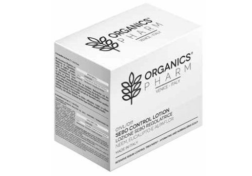 Organic Pharm Sebo Control lozione sebo regolatrice per cuoio capelluto 6 fiale x 6ml