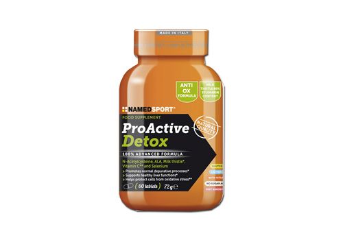 ProActive Detox integratore depurativo per sportivi 60 compresse