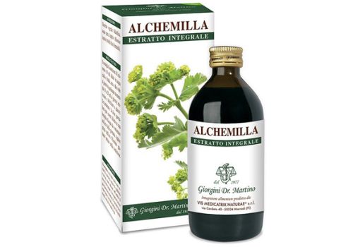 Alchemilla estratto integrale integratore per il ciclo mestruale soluzione orale 200ml