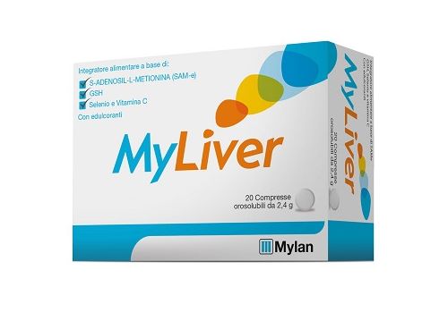 MyLiver integratore antiossidante 20 compresse orosolubili
