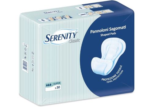 Serenity Classic pannoloni sagomati grandi super 30 pezzi