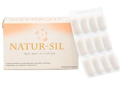 Natur-Sil integratore per il benessere del fegato 60 capsule