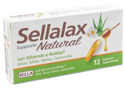 SELLALAX SUPPOSTE NATURAL 12SUPP