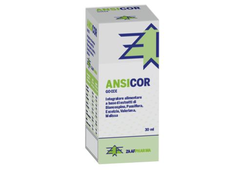 Ansicor integratore per il rilassamento e benessere mentale 30ml