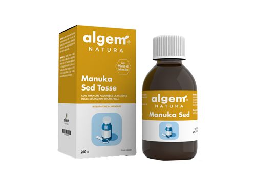 Algem manuka sed tosse integratore per la tosse secca soluzione orale 200ml