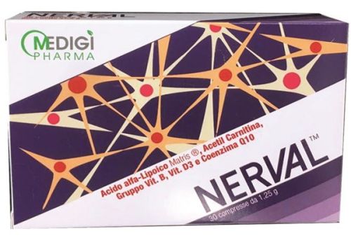 Nerval integratore per la funzione cerebrale 30 compresse