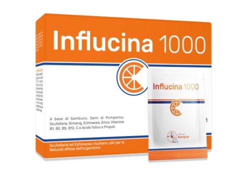 Influcina 1000 integratore per il sistema immunitario 14 bustine
