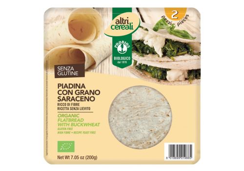 Altricereali piadina grano saraceno senza glutine 250 grammi