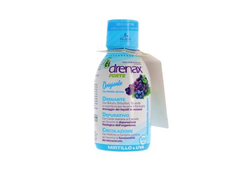 Drenax Forte mirtillo e uva integratore drenante depurativo 300ml