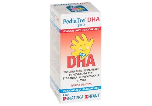 Pediatre DHA integratore per ossa e sistema immunitario gocce 5ml