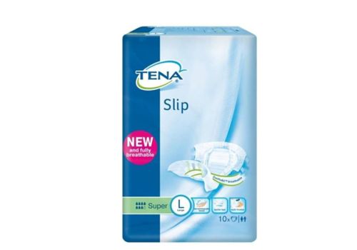 TENA SLIP SUPER PANN L 10PZ