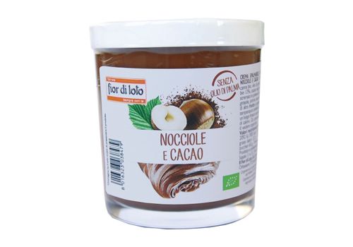 Fior di Loto nocciole e cacao bio crema spalmabile 200 grammi