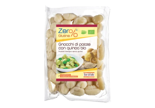 Gnocchi di patate quinoa bio senza glutine 500 grammi