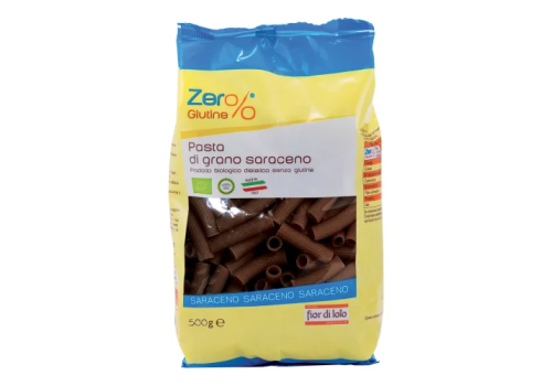 Fior di Loto Zer% glutine rigatoni di grano saraceno 500 grammi