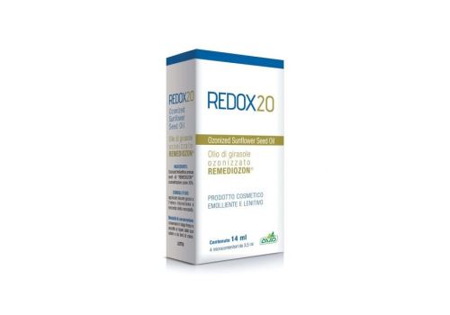 Redox 20 olio di girasole ozonizzato 4 microclismi da 3,5ml