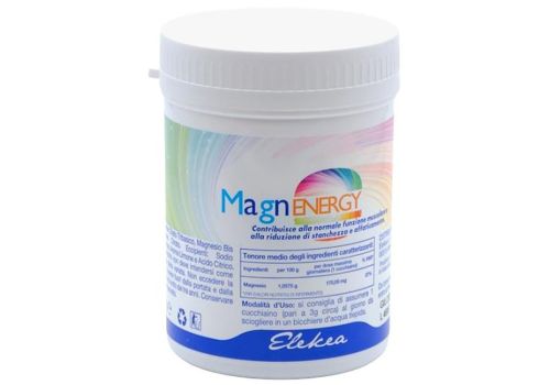 Magnenergy integratore per energia e recupero polvere per uso orale 200 grammi
