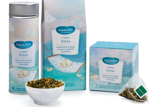 Neavita Filtroscrigno Relax tisana rilassante biologica 15 bustine filtro