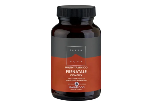 Terranova Complesso Multivitaminico Prenatale integratore per la donna durante la gravidanza e l’allattamento 50 capsule