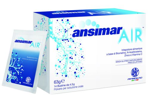 Ansimar Air integratore per la tosse e per le vie respiratorie 14 bustine
