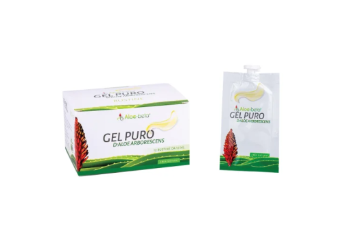 Aloe Beta gel puro di aloe arborescens azione lenitiva 100ml