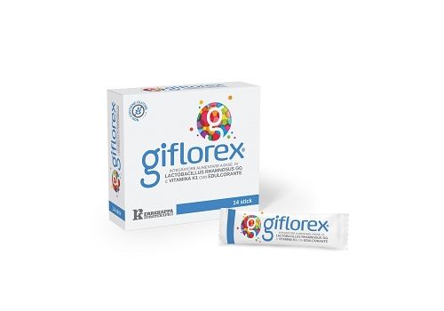 Giflorex integratore a base di fermenti lattici vivi 14 stick orosolubili