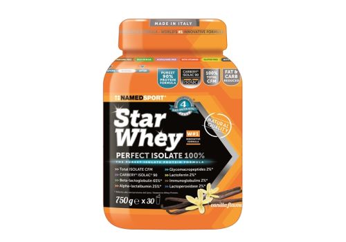 STAR WHEY ISOLATE VANILLA 750 GRAMMI
