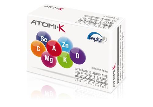 AtomiK integratore di vitamine e minerali 10 bustine