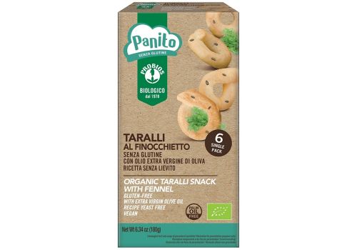 Panito taralli al finocchietto senza glutine 200 grammi