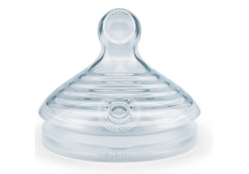 Nuk tettarella in silicone a un foro 0-6 mesi misura m 2 pezzi