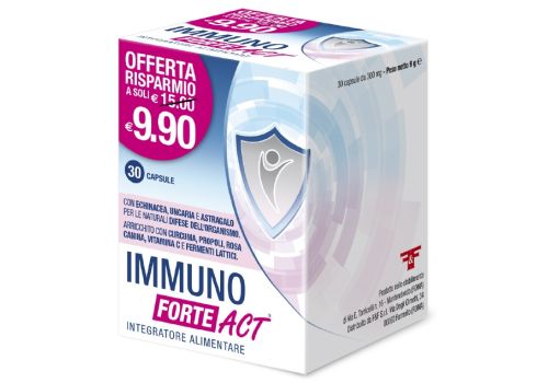 Immuno Active Forte integratore per il sistema immunitario 30 capsule