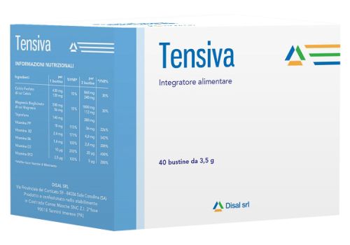 Tensiva integratore naturale per il recupero muscolare 40 bustine