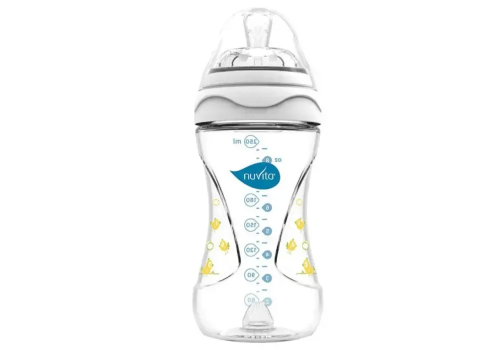 Nuvita Mimic biberon bianco 250ml 