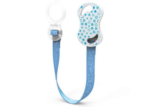 Nuvita nastrino porta succhietto colore blu