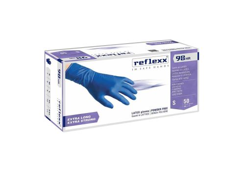 Guanti in lattice senza polvere misura s 100 pezzi