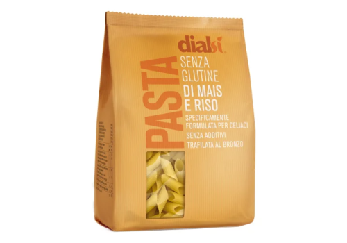 Dialsì mezze penne pasta di mais e riso senza glutine 400 grammi