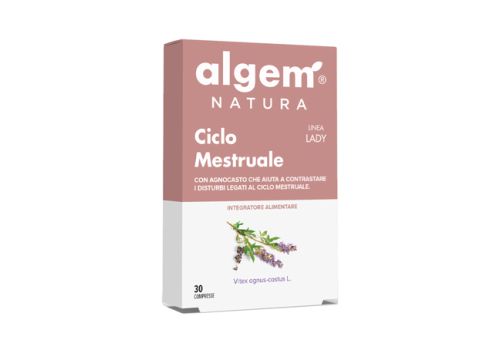 Algem Lady Ciclo Mestruale integratore per il benessere femminile 30 compresse