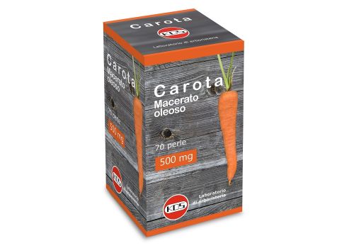 Carota 500mg integratore per la funzione visiva 70 perle