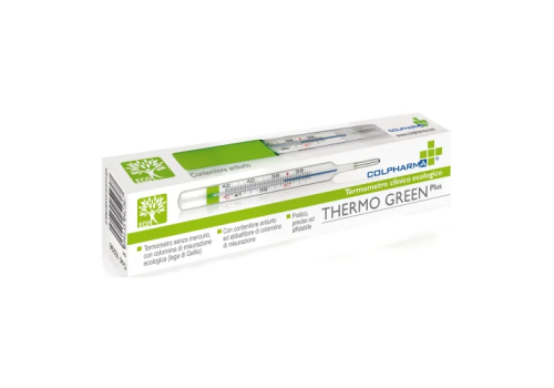Colpharma Thermo Green Plus termomentro ecologico senza mercurio 1 pezzo