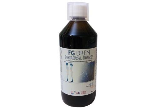 Fg Dren integratore per il drenaggio dei liquidi e l'equilibrio del peso corporeo 500ml