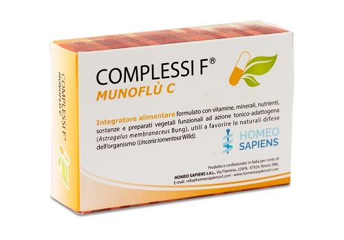 Complessi F Munoflù C integratore per il sistema immunitario 30 compresse
