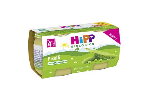 Hipp biologico piselli omogenizzato 2x80 grammi