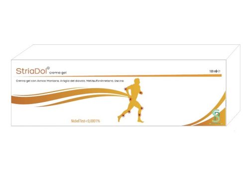 Striadol crema gel per dolori muscolari e articolari decongestionante 100 grammi
