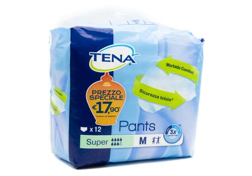 TENA PANTS SUPER MUTANDINA ASSORBENTE M 12PZ