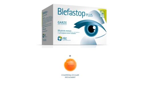 BLEFASTOP PLUS GARZA OCULARE 28PZ