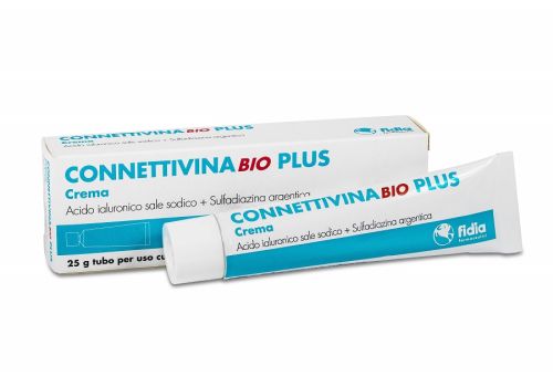 Connettivina Bio Plus cicatrizzante con antibatterico crema uso cutaneo 25 grammi