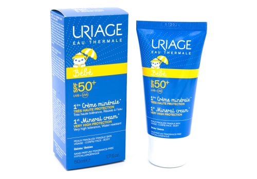 URIAGE 1 CREMA MINERALE SPF50+ 50ML